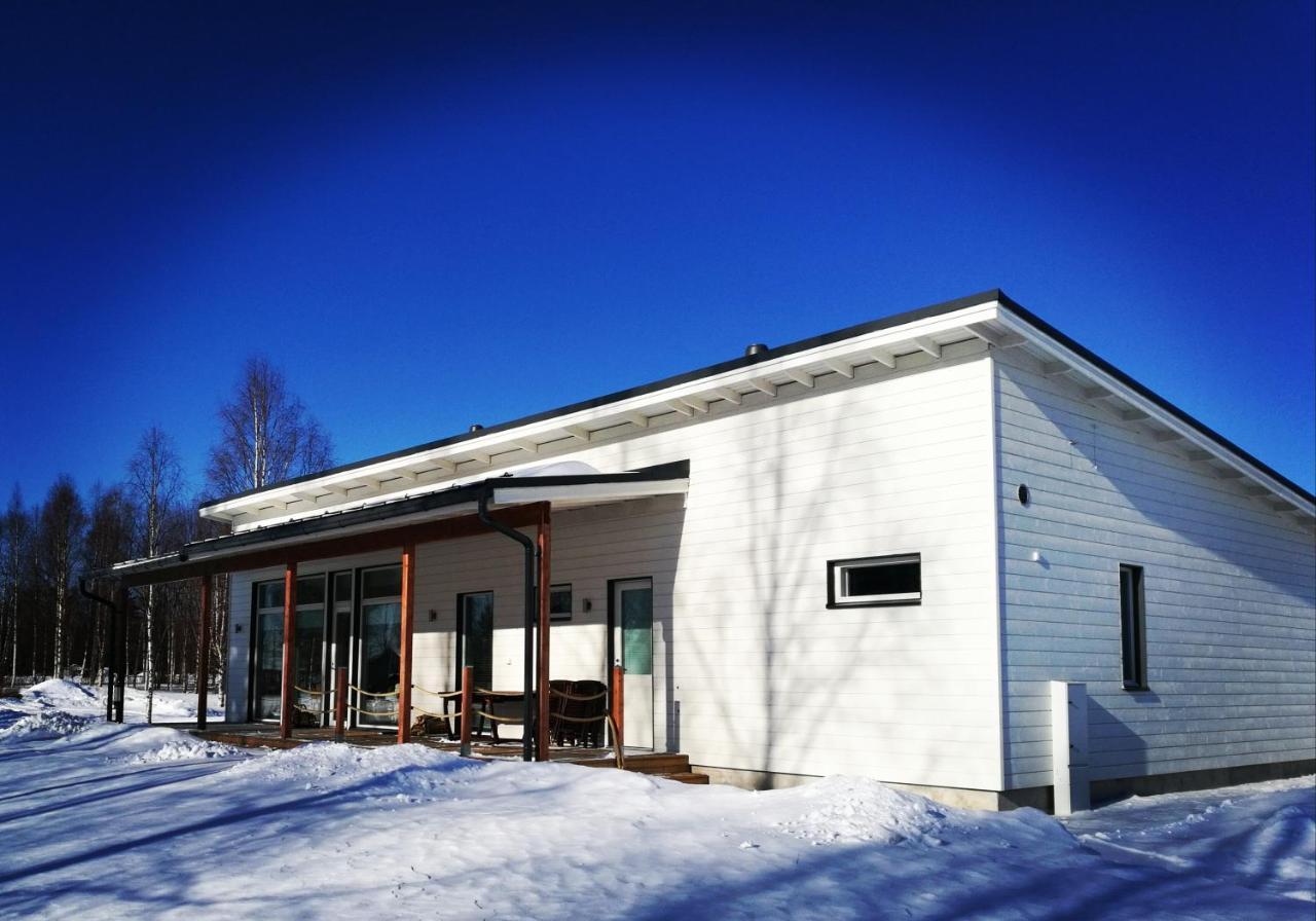 Villa Puistola & Sauna, Near Santa'S Village 로바니에미 외부 사진