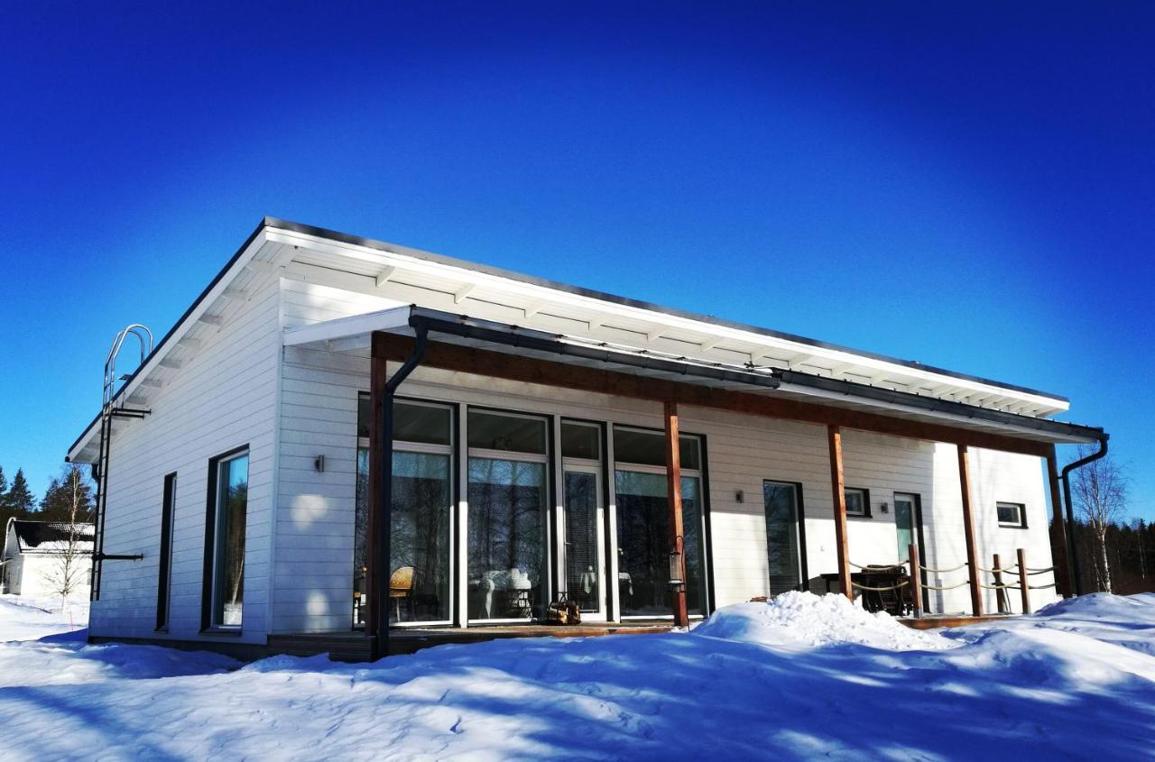 Villa Puistola & Sauna, Near Santa'S Village 로바니에미 외부 사진