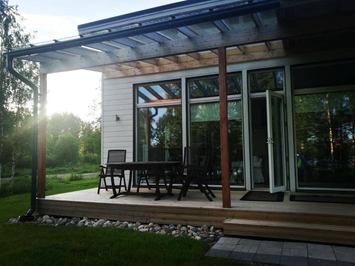 Villa Puistola & Sauna, Near Santa'S Village 로바니에미 외부 사진
